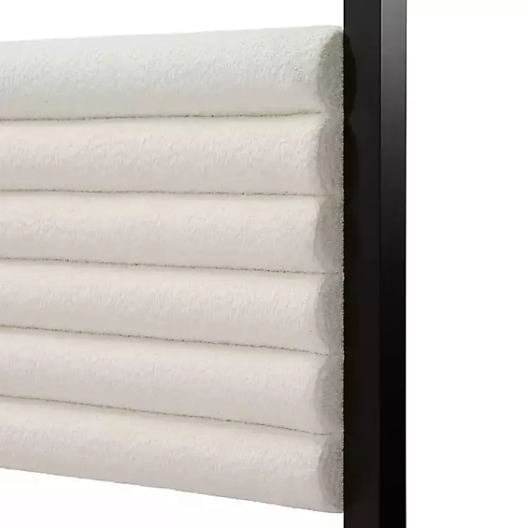 white_boucle_upholstered_black_canopy_queen_bed_6.webp White Boucle Upholstered Black Canopy Queen Bed>Kirklands Home Best