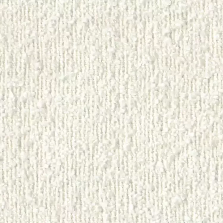 white_boucle_wood_frame_accent_chair_7.webp Boucle Wood Frame Accent Chair>Kirklands Home Outlet
