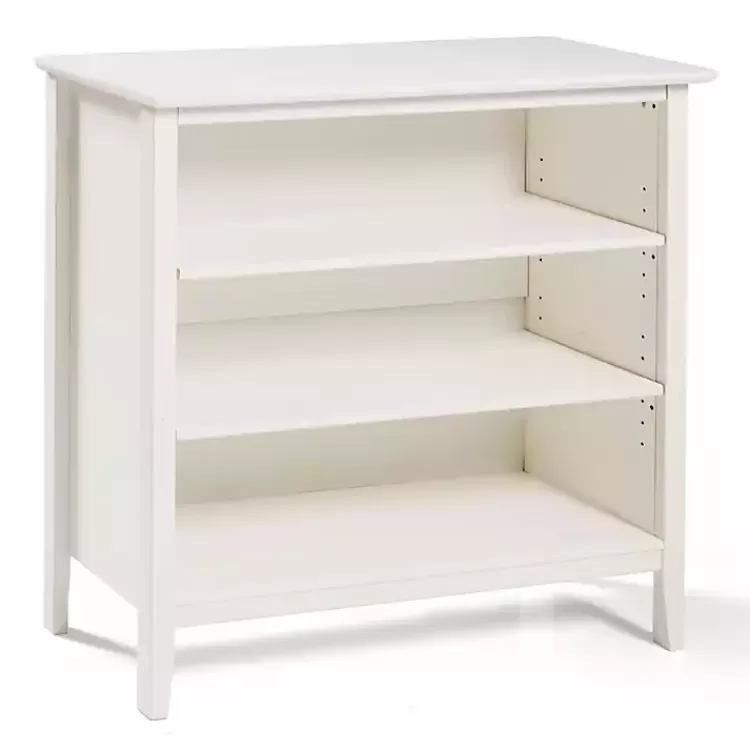 Brazilian Pine Wood Short Bookshelf>Kirklands Home Store