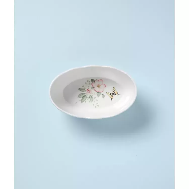 white_butterfly_meadow_porcelain_bread_basket_3.webp White Butterfly Meadow Porcelain Bread Basket>Kirklands Home Best
