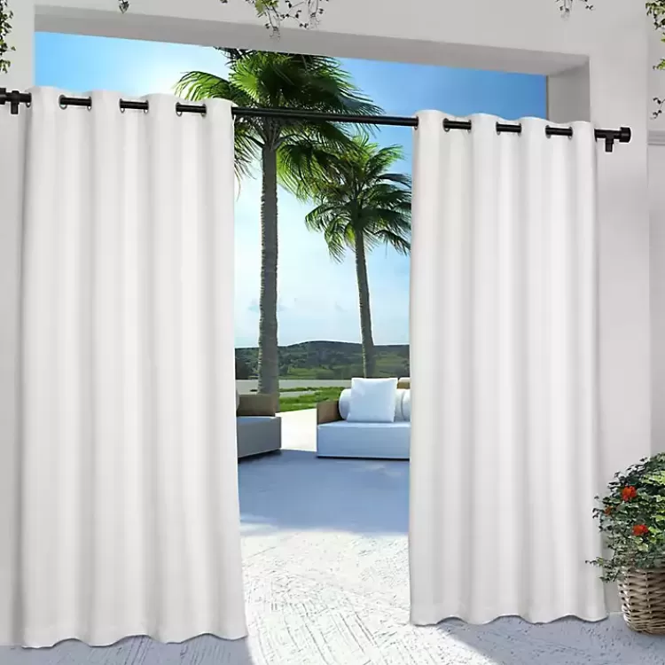Cabana Outdoor Curtain Panel Set, 120 in.>Kirklands Home Discount