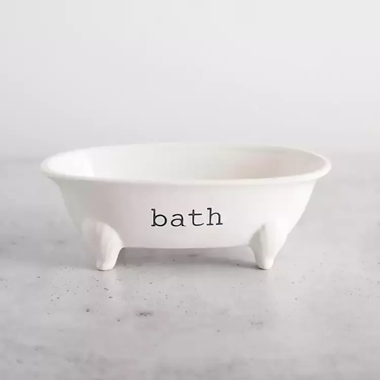 Ceramic Bathtub Dish>Kirklands Home Shop