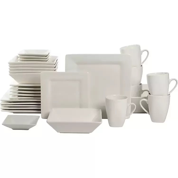 Ceramic Square 40-pc. Dinnerware Set>Kirklands Home Discount