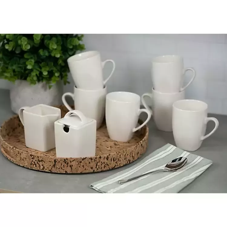 white_ceramic_square_pc_dinnerware_set_5.webp Ceramic Square 40-pc. Dinnerware Set>Kirklands Home Discount