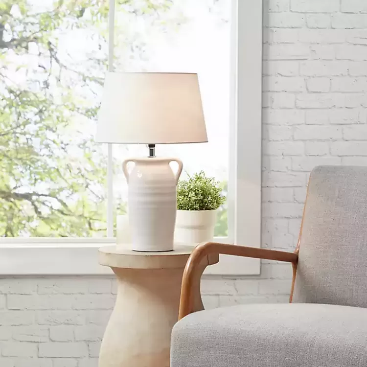 Ceramic Table Lamp with Handles>Kirklands Home Outlet