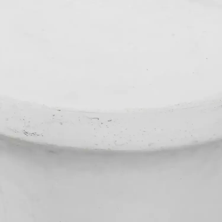 white_clay_hourglass_accent_table_3.webp Clay Hourglass Accent Table>Kirklands Home Flash Sale