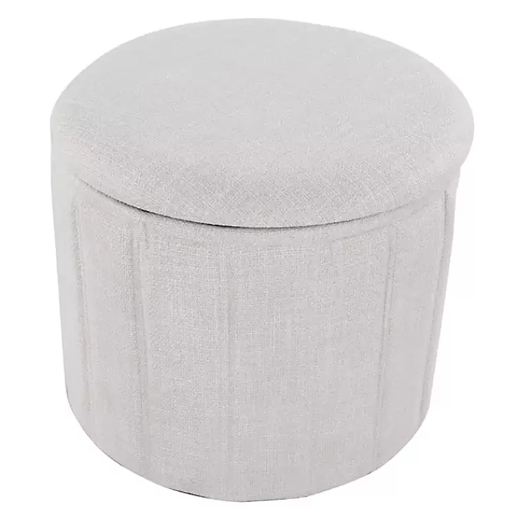 white_collapsible_storage_ottoman_3.webp Collapsible Storage Ottoman>Kirklands Home New