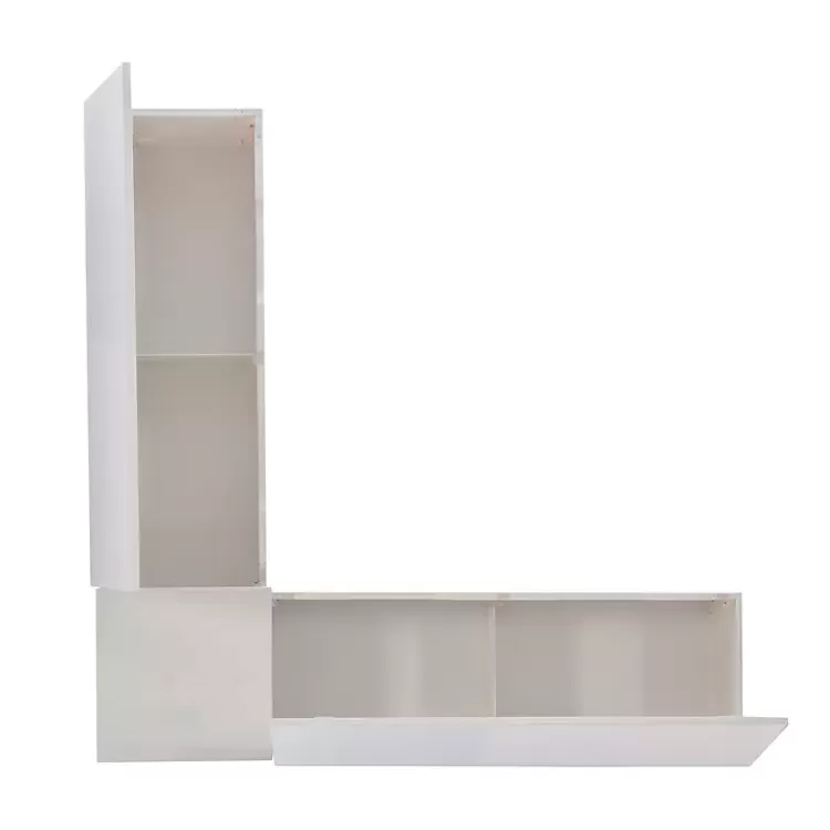 white_corner_bench_with_black_cushions_4.webp White Corner Bench with Black Cushions>Kirklands Home Best