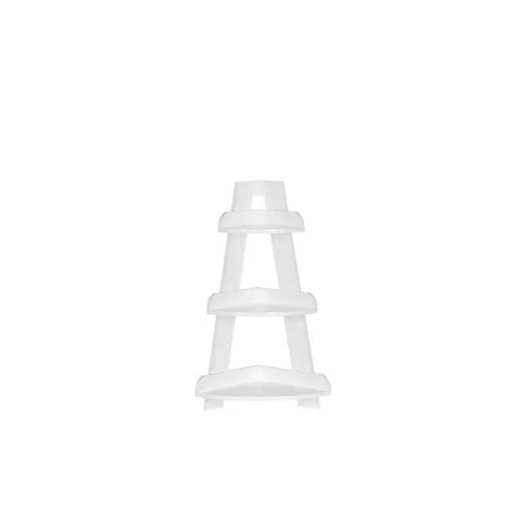 White Corner Ladder Shelf>Kirklands Home Outlet