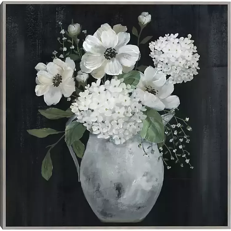 White Country Collection Framed Canvas Art Print>Kirklands Home Outlet