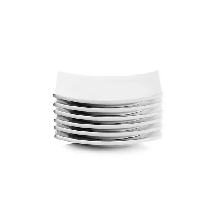 Coupe Square Appetizer Plates, Set of 6>Kirklands Home Outlet