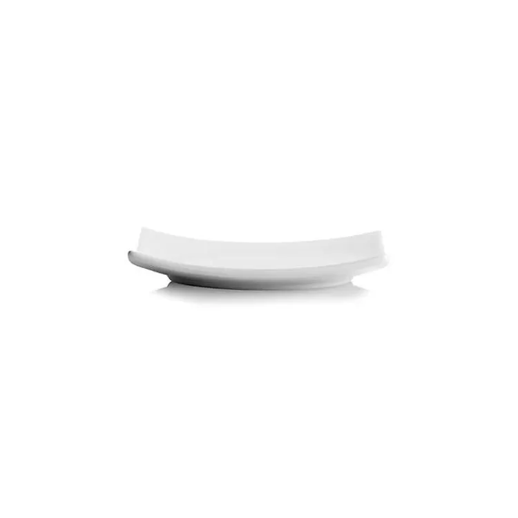 white_coupe_square_appetizer_plates_set_of__2.webp Coupe Square Appetizer Plates, Set of 6>Kirklands Home Outlet