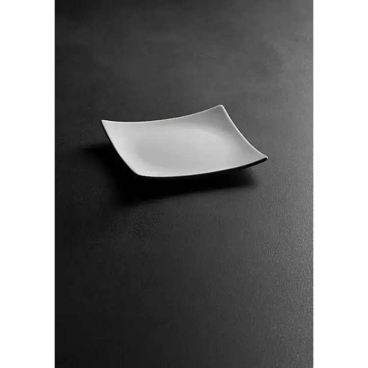 white_coupe_square_appetizer_plates_set_of__4.webp Coupe Square Appetizer Plates, Set of 6>Kirklands Home Outlet