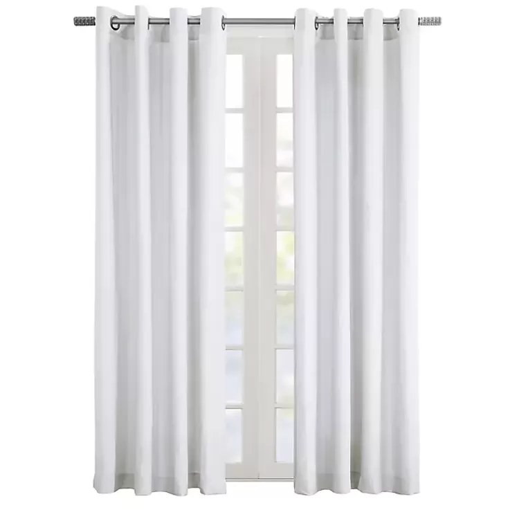 Crinkle Harmony Curtain Panel, 84 in.>Kirklands Home Best Sale