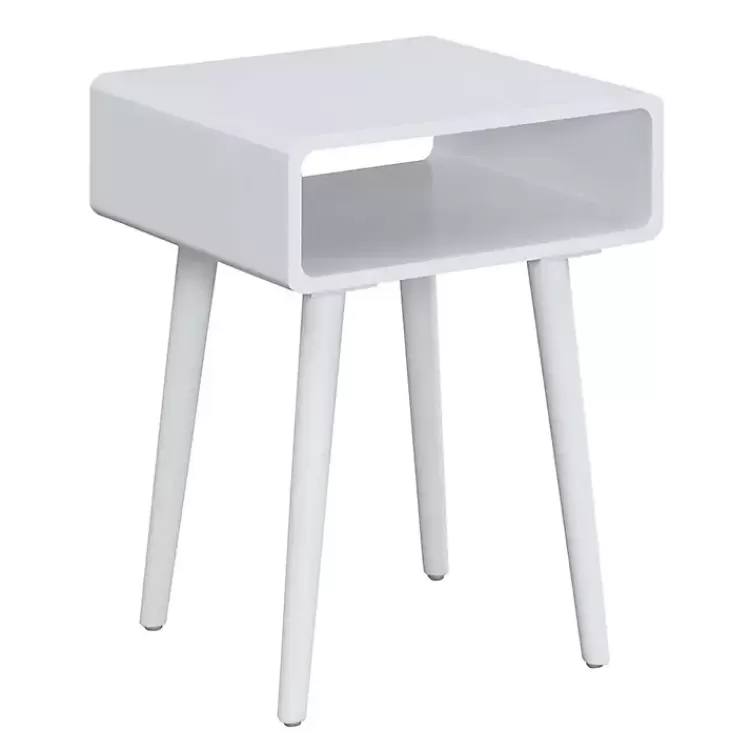 Curved Edge Open Shelf Accent Table>Kirklands Home New