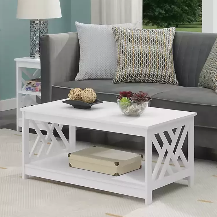 Cut-Out Sides Coffee Table>Kirklands Home Cheap
