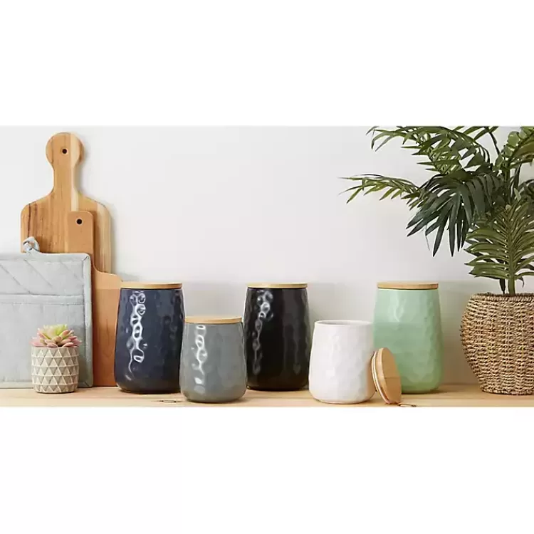 white_dimpled_bamboo_canisters_set_of__10.webp Dimpled Bamboo Canisters, Set of 2>Kirklands Home Best Sale