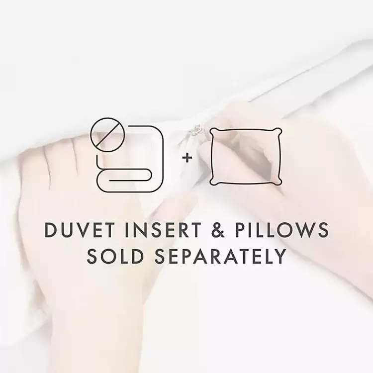 white_dotted_reversible_pc_twin_duvet_cover_set_7.webp White Dotted Reversible 2-pc. Twin Duvet Cover Set>Kirklands Home Cheap