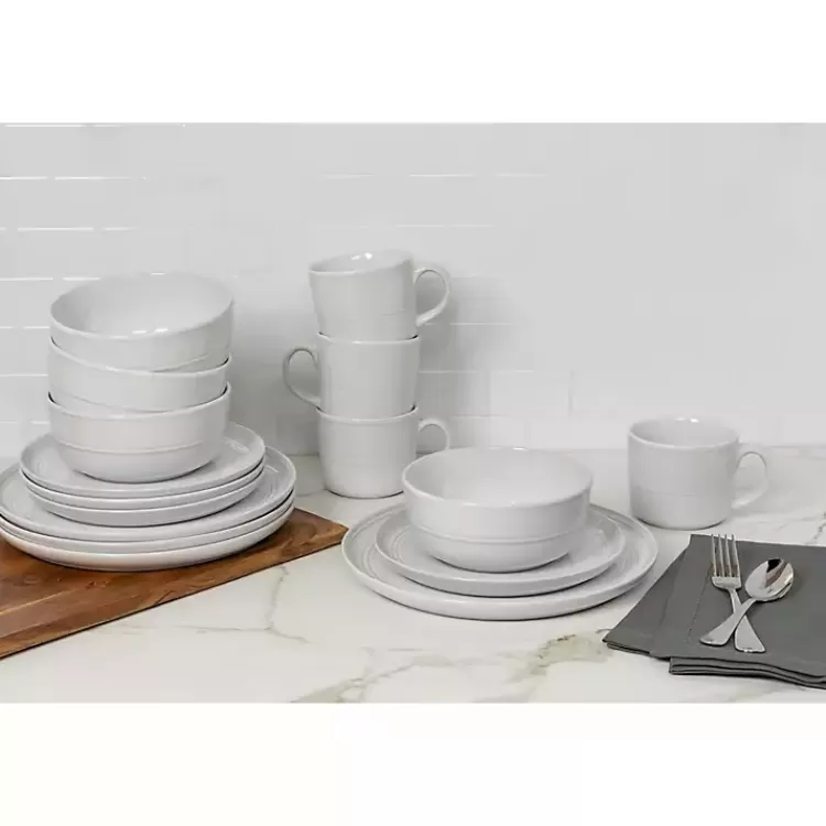 white_double_line_pc_dinnerware_set_3.webp Double Line 16-pc. Dinnerware Set>Kirklands Home Outlet