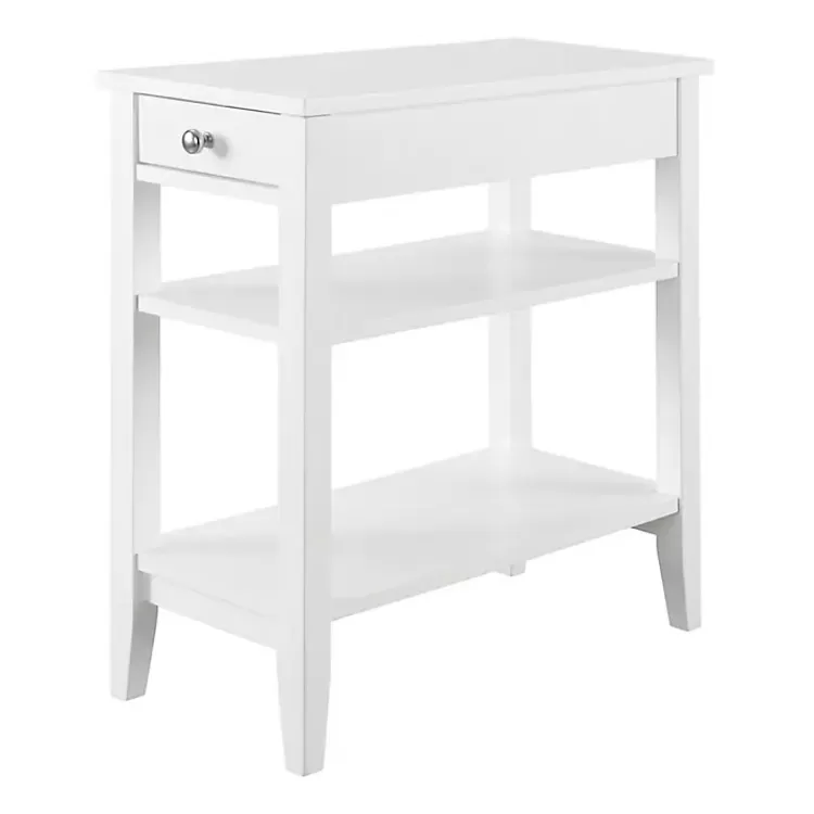 Double Shelf Wood Accent Table>Kirklands Home Fashion