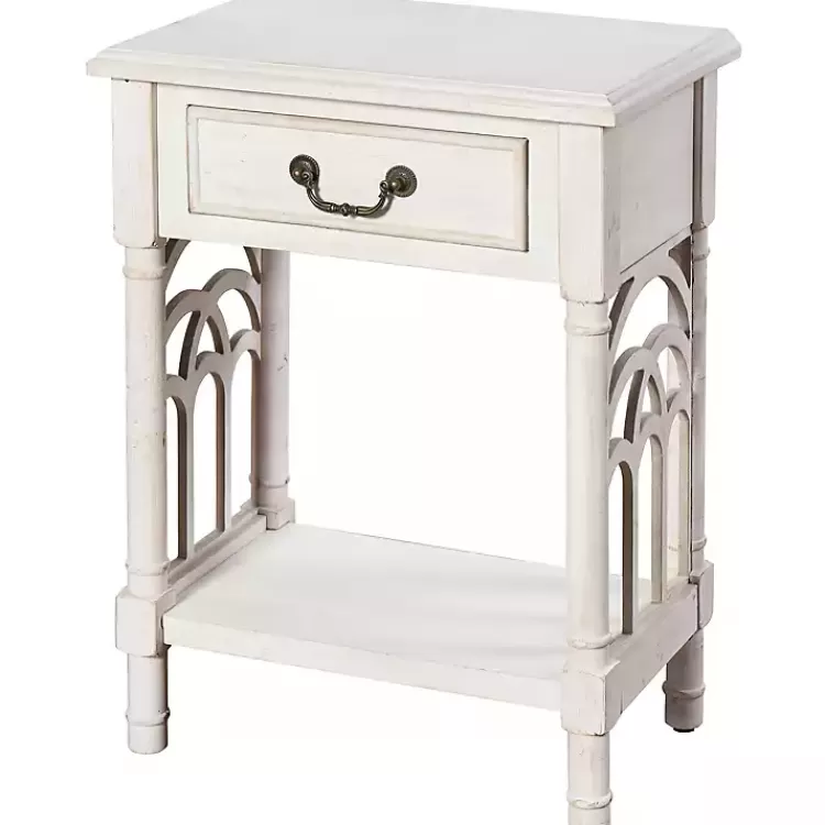 1-Drawer Cathedral Sides Accent Table>Kirklands Home Discount