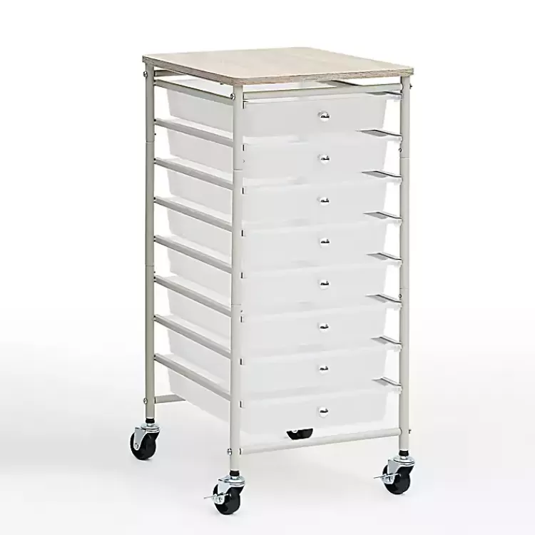8-Drawer Rolling Storage Cart>Kirklands Home Cheap