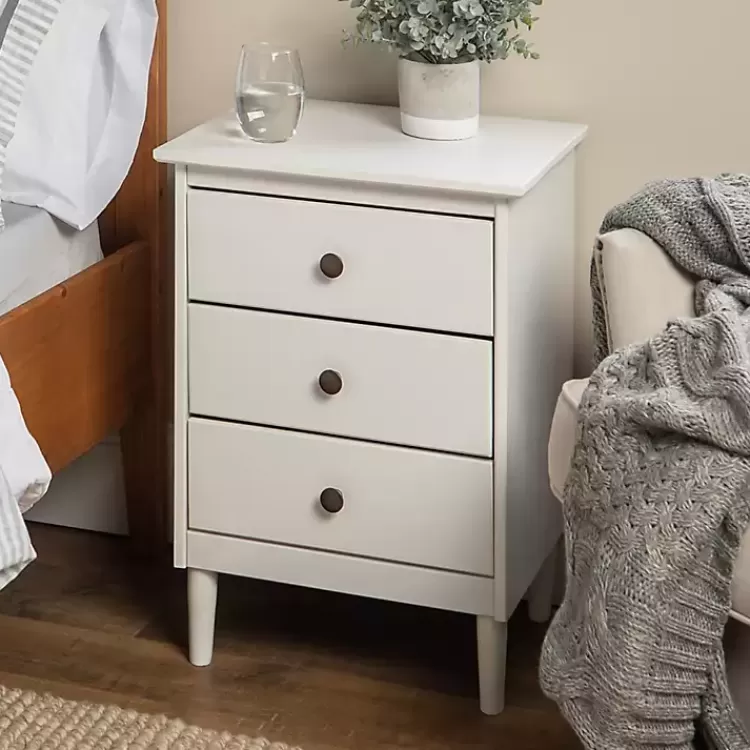 3-Drawer Wood Nightstand>Kirklands Home Hot