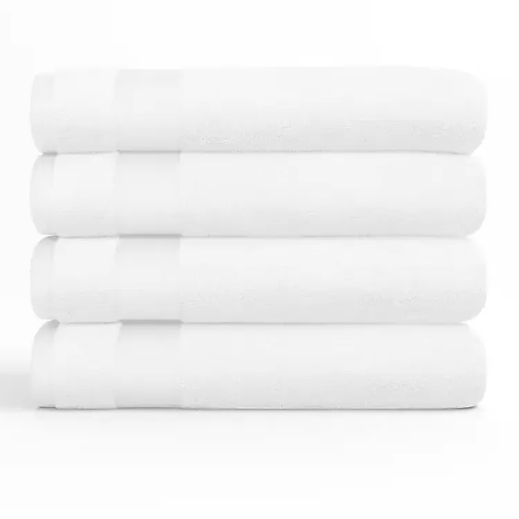Essential Cotton Bath Towels, Set of 4>Kirklands Home Shop