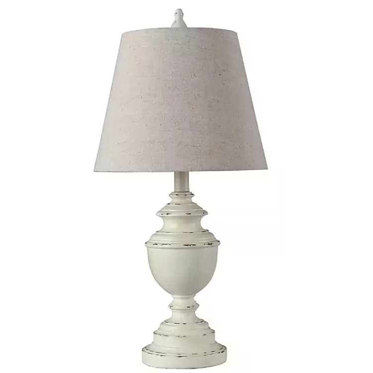 White Farmhouse Accent Table Lamp>Kirklands Home Best Sale