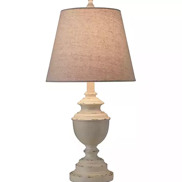 White Farmhouse Accent Table Lamp>Kirklands Home Best Sale