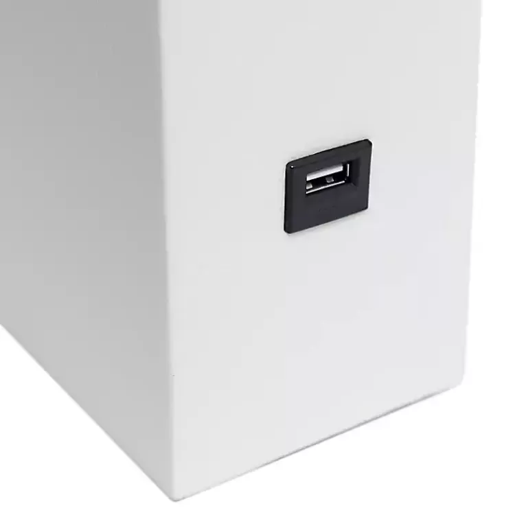 white_faux_leather_charging_table_lamp_4.webp Faux Leather Charging Table Lamp>Kirklands Home Online