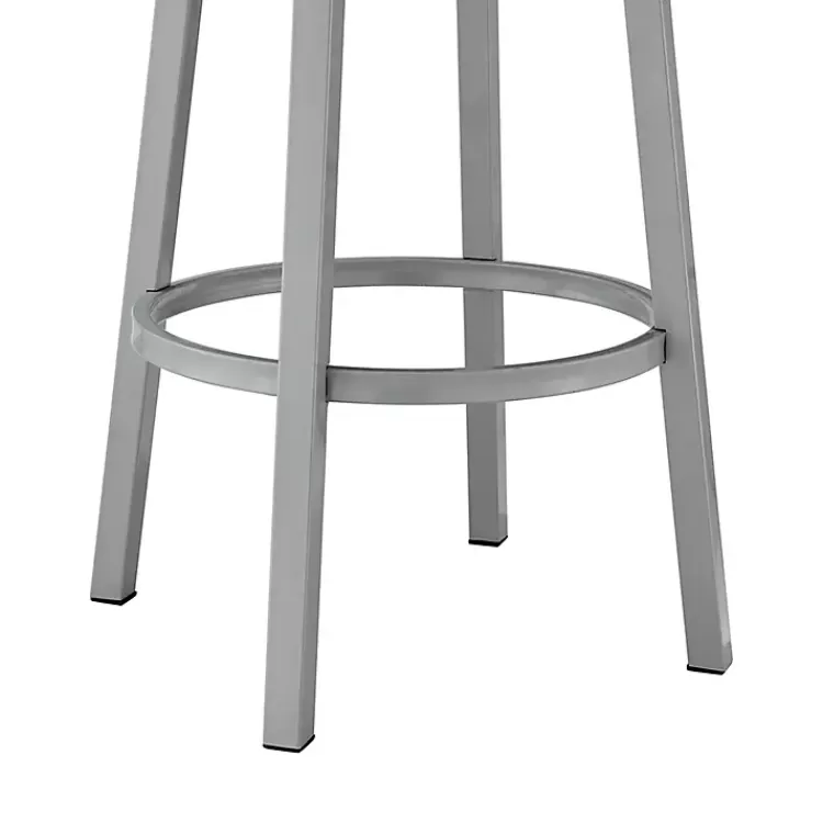 white_faux_leather_lorin_swivel_counter_stool_7.webp Faux Leather Lorin Swivel Counter Stool>Kirklands Home Discount