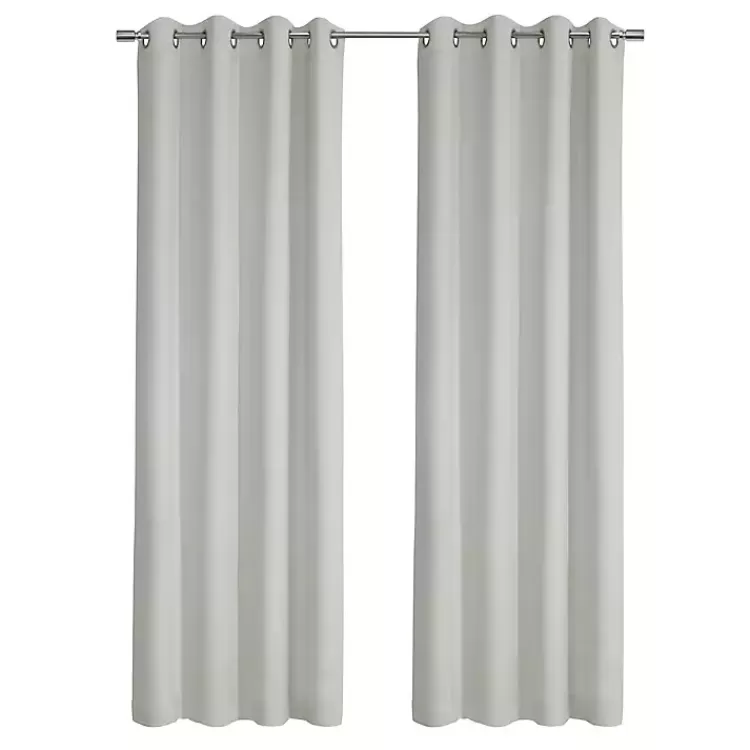 Faux Suede Blackout Curtain Panel, 95 in.>Kirklands Home Clearance