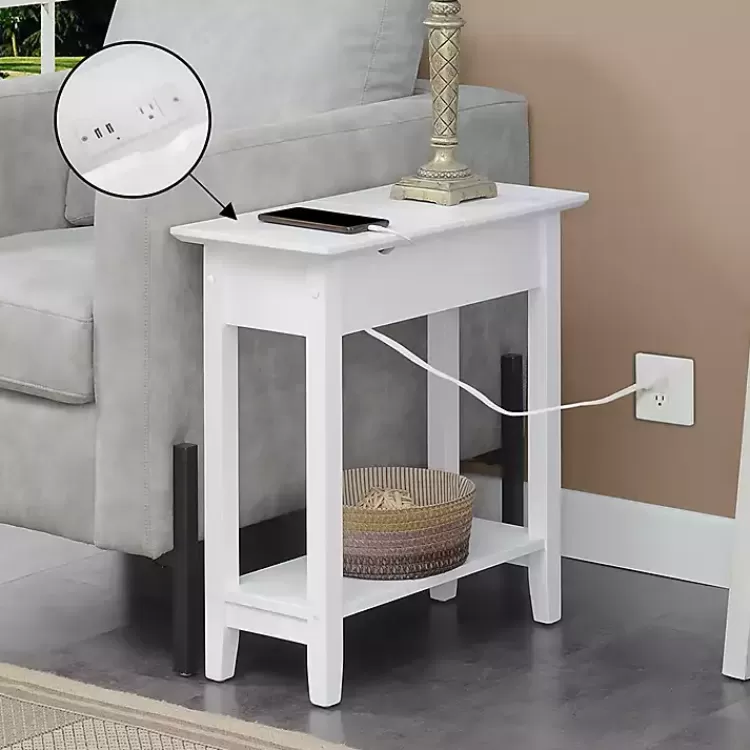 Flip Top Charging Accent Table>Kirklands Home Cheap