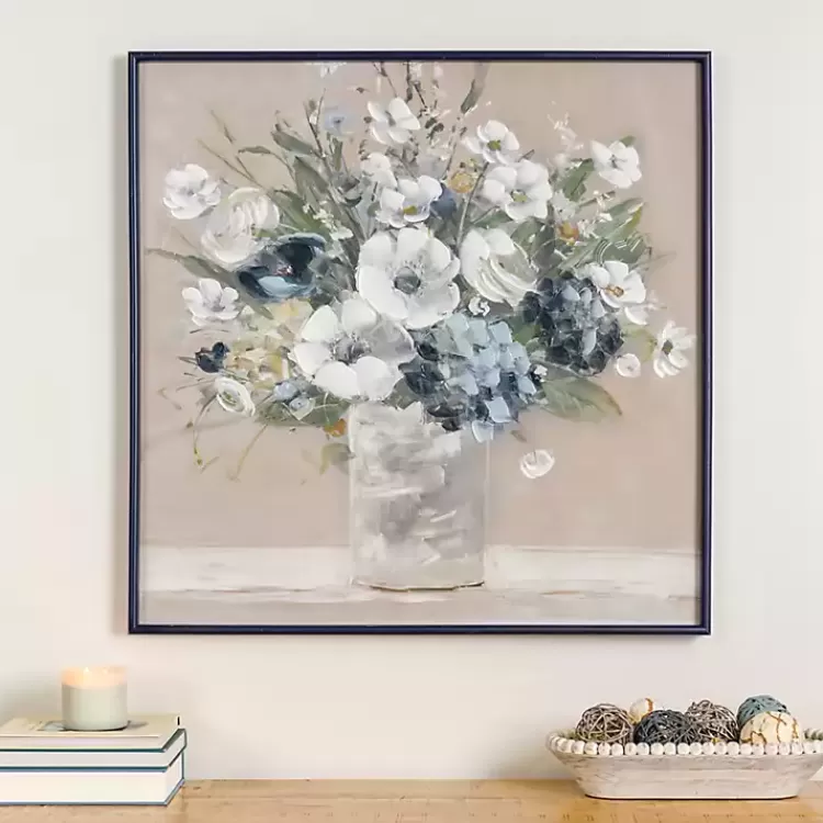 Floral Framed Canvas Art Print>Kirklands Home Best