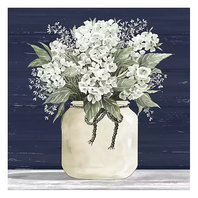 White Flowers II Giclee Canvas Print, 30x30 in.>Kirklands Home Best Sale