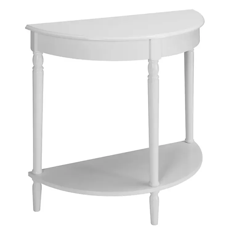 French Country Half Round Console Table>Kirklands Home Discount