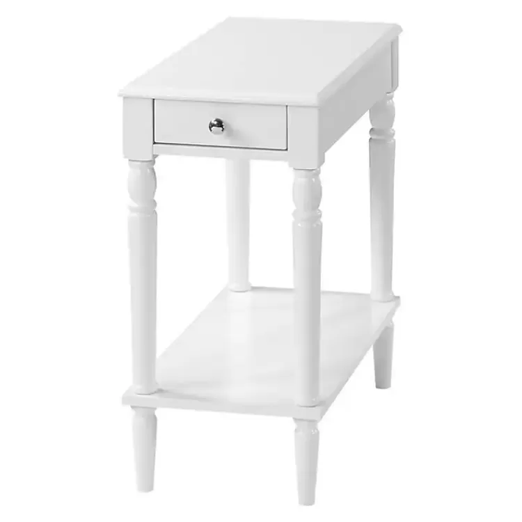 French Country Single Drawer Accent Table>Kirklands Home Discount