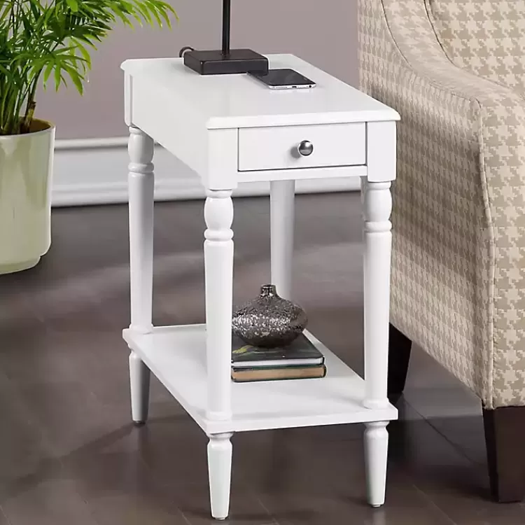 French Country Single Drawer Accent Table>Kirklands Home Discount