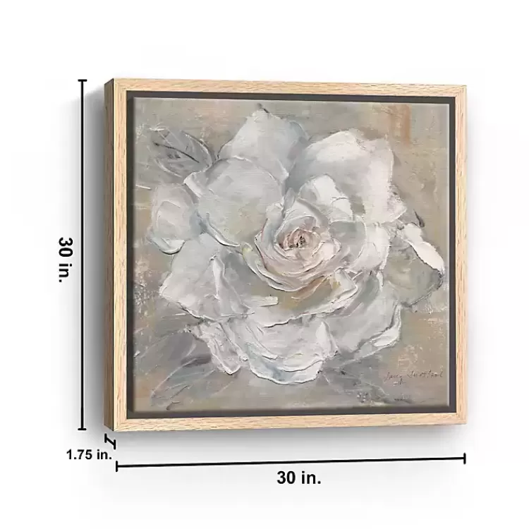 white_gardenia_flower_framed_canvas_art_print_2.webp White Gardenia Flower Framed Canvas Art Print>Kirklands Home Shop