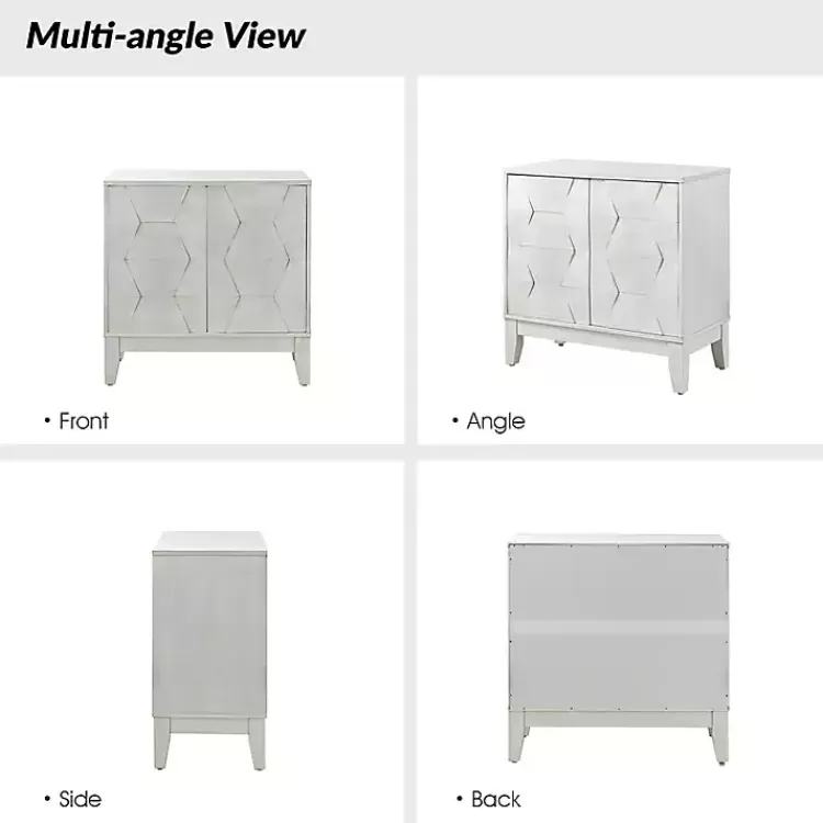 white_geometric_mabel_door_cabinet_4.webp Geometric Mabel 2-Door Cabinet>Kirklands Home New