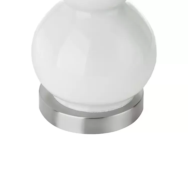 white_glass_covey_table_lamps_set_of__3.webp Glass Covey Table Lamps, Set of 2>Kirklands Home Fashion