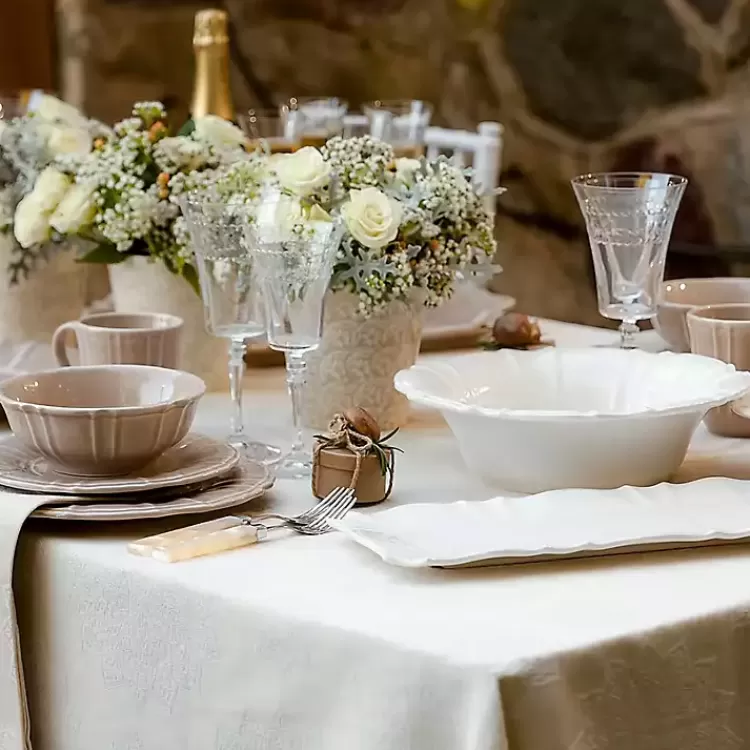 Glazed Scalloped Ceramic Pasta Bowl>Kirklands Home Flash Sale