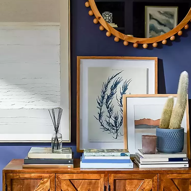 White Gray Abstract Framed Wall Art>Kirklands Home Hot
