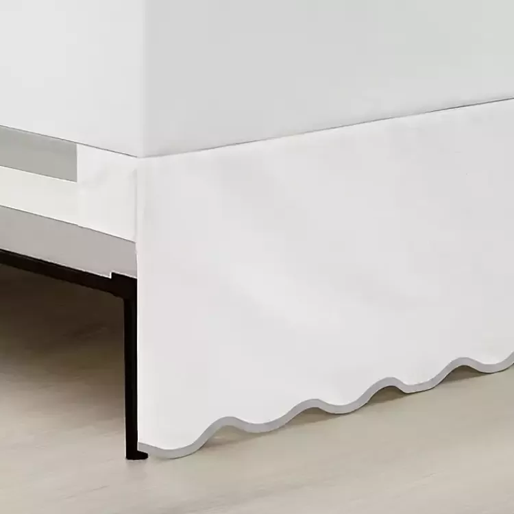 white_gray_scalloped_coastal_queen_bed_skirt_2.webp White Gray Scalloped Coastal Queen Bed Skirt>Kirklands Home Online
