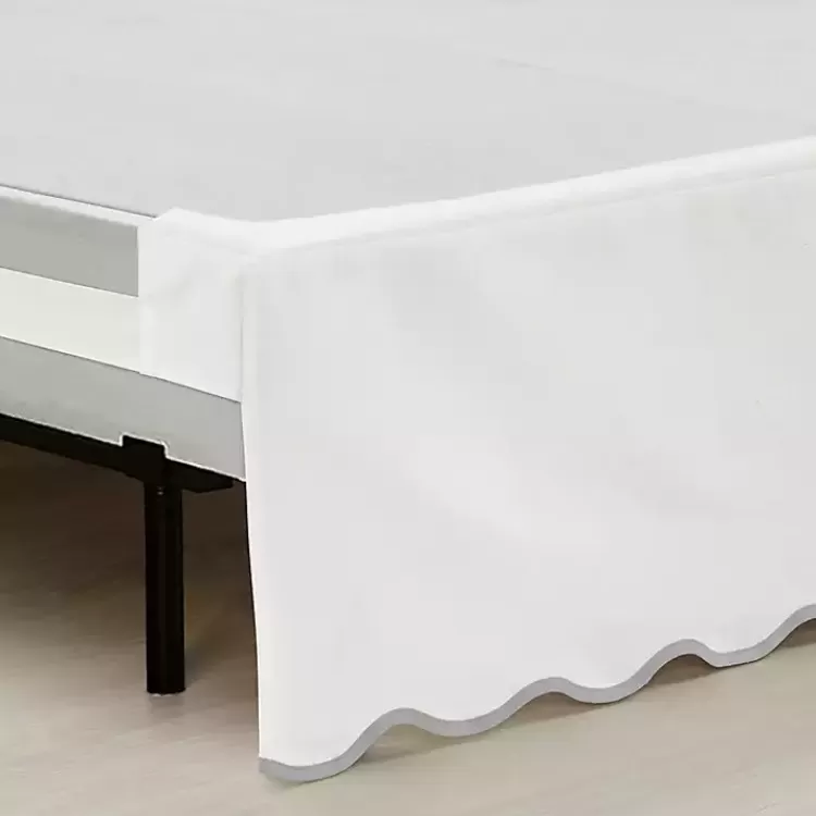 white_gray_scalloped_coastal_queen_bed_skirt_3.webp White Gray Scalloped Coastal Queen Bed Skirt>Kirklands Home Online