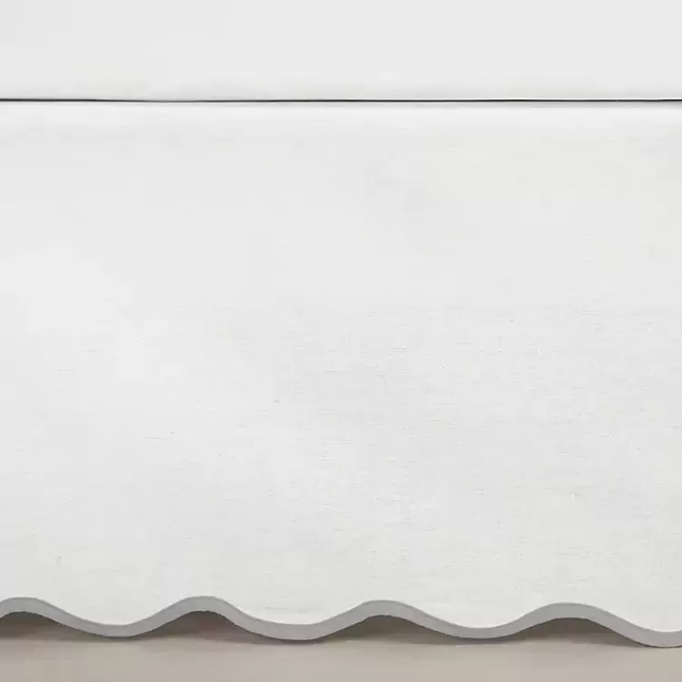 white_gray_scalloped_coastal_queen_bed_skirt_4.webp White Gray Scalloped Coastal Queen Bed Skirt>Kirklands Home Online