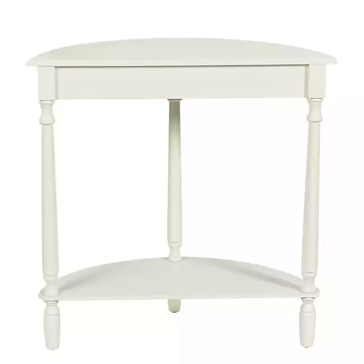 white_half_moon_tinslee_console_table_4.webp Half Moon Tinslee Console Table>Kirklands Home Fashion