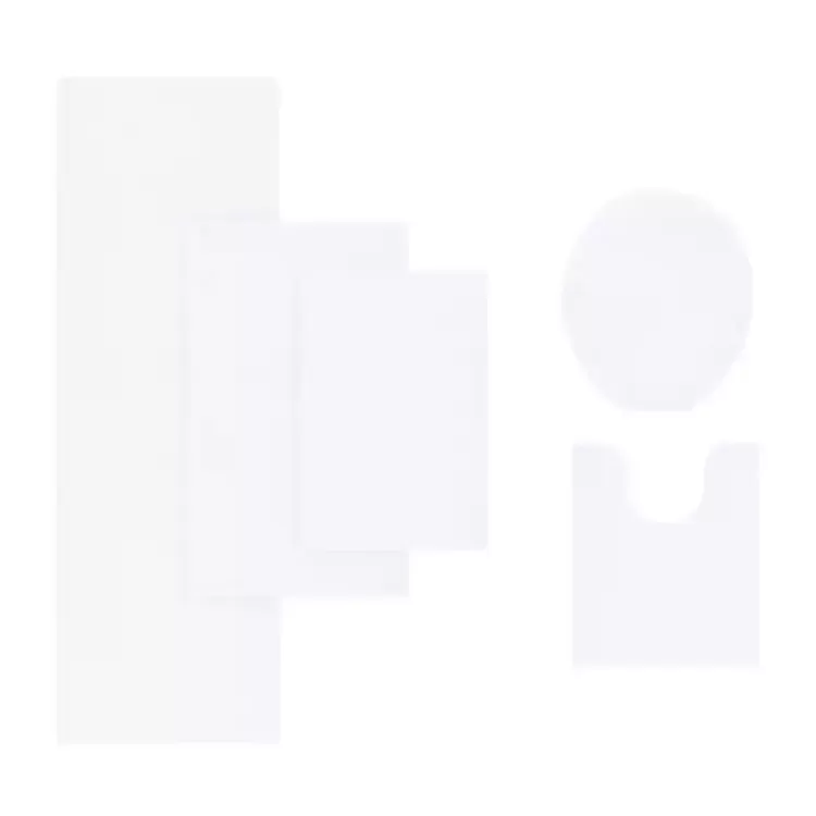 white_high_pile_marshmallow_bath_mat__in_4-2.webp High Pile Marshmallow Bath Mat, 72 in.>Kirklands Home Best