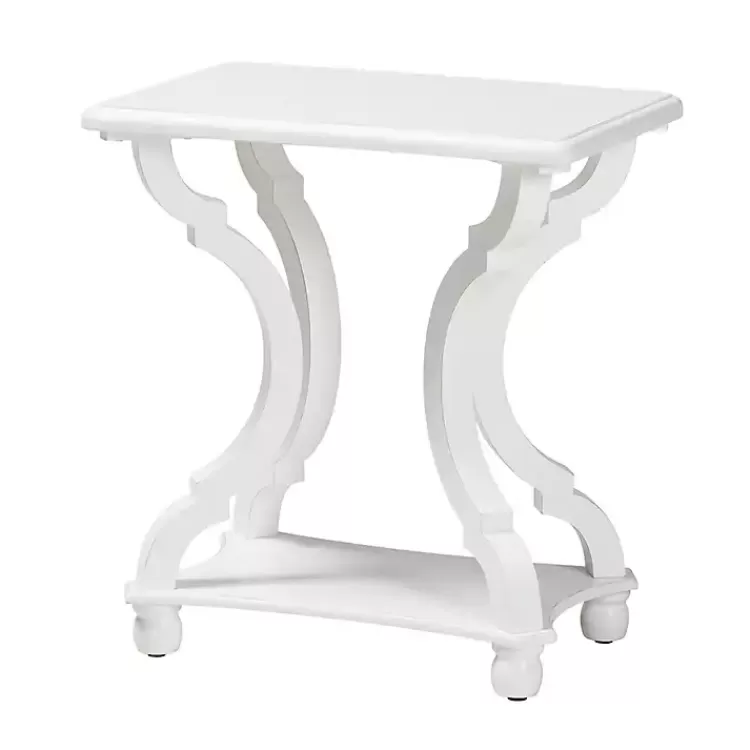 Hourglass Wood Accent Table>Kirklands Home Discount